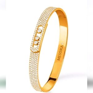 Messika Gold and Silver Diamond Bracelet